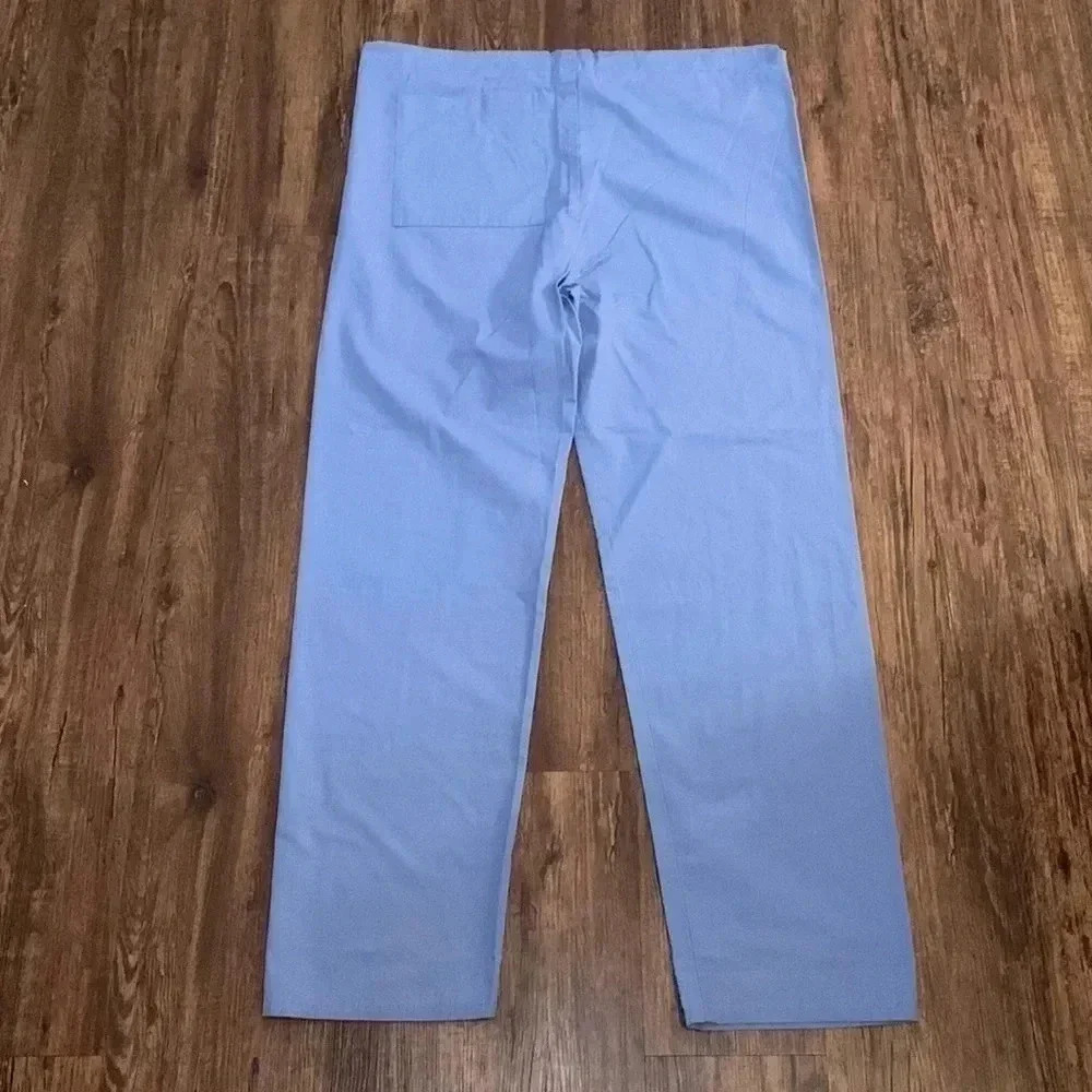 Medical Scrubs Pants Drawstring 2 Pair Navy Blue Size XL NWT - Picture 5 of 10